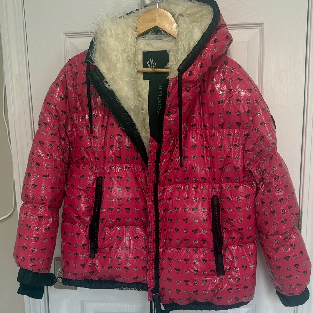 Moncler Ski Pink Puffer Jacket